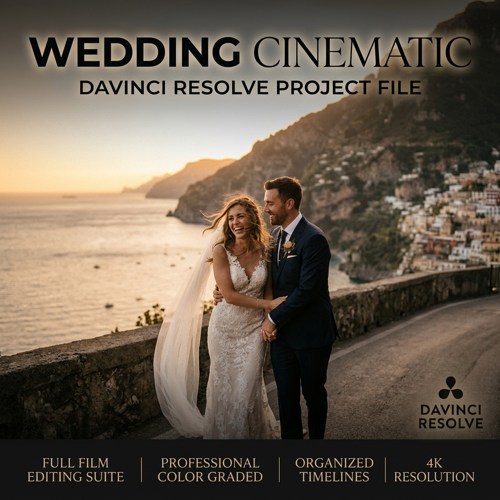 Proyecto DaVinci Resolve — Wedding Cinematic